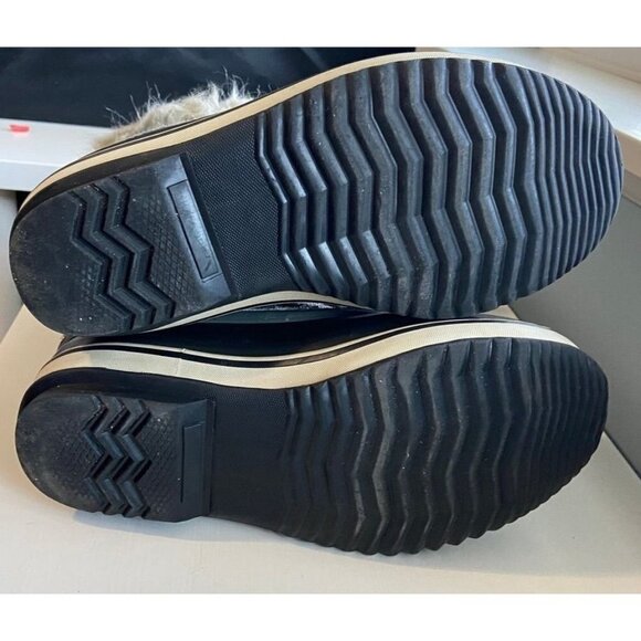 Sorel NY1858-052 Joan of Arctic Gray Fur Lined Winter Snow Boots Women's 7 - Picture 7 of 8